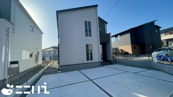 姫路市上大野、新築一戸建ての外観画像です