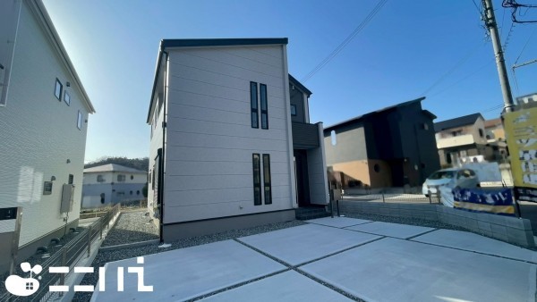 姫路市上大野、新築一戸建ての外観画像です