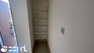 姫路市上大野、新築一戸建ての玄関画像です