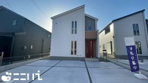 姫路市上大野、新築一戸建ての外観画像です