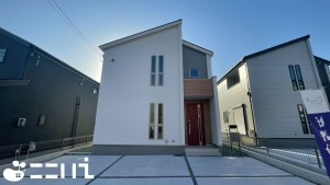 姫路市上大野、新築一戸建ての外観画像です