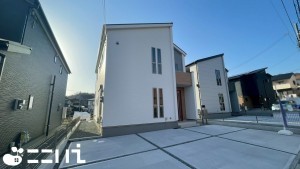 姫路市上大野、新築一戸建ての外観画像です