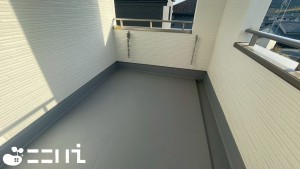 姫路市上大野、新築一戸建てのバルコニー画像です