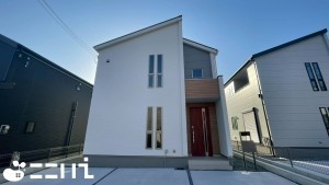 姫路市上大野、新築一戸建ての外観画像です