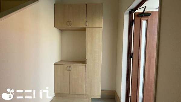 姫路市上大野、新築一戸建ての玄関画像です