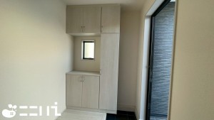 姫路市上大野、新築一戸建ての玄関画像です