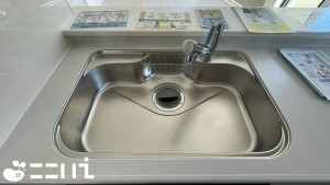 姫路市上大野、新築一戸建てのキッチン画像です