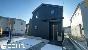 姫路市上大野、新築一戸建ての外観画像です