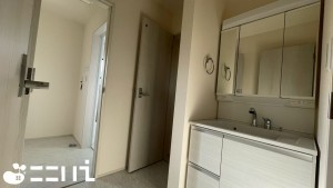 姫路市上大野、新築一戸建ての洗面画像です