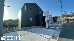 姫路市上大野、新築一戸建ての外観画像です