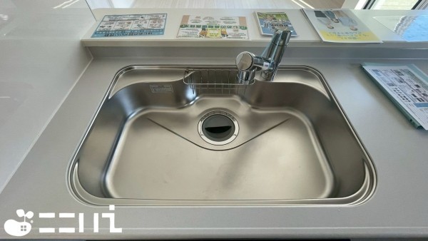 姫路市上大野、新築一戸建てのキッチン画像です