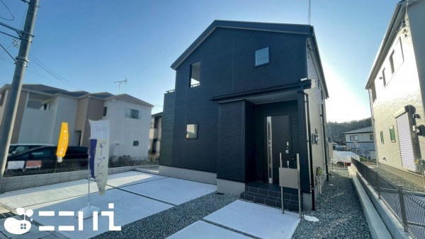 姫路市上大野、新築一戸建ての外観画像です