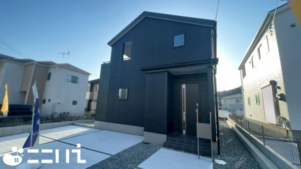 姫路市上大野、新築一戸建ての外観画像です