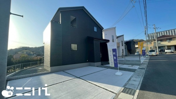 姫路市上大野、新築一戸建ての外観画像です