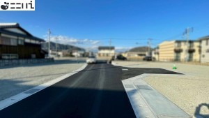 たつの市龍野町堂本、土地の前面道路を含む現地写真画像です