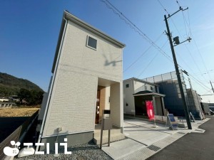 姫路市奥山、新築一戸建ての外観画像です