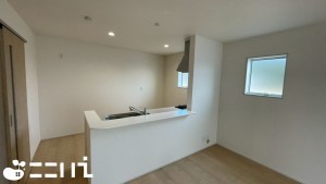 姫路市奥山、新築一戸建ての居間画像です