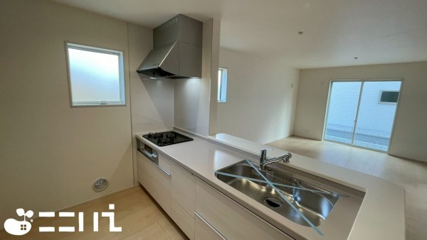 姫路市奥山、新築一戸建てのキッチン画像です