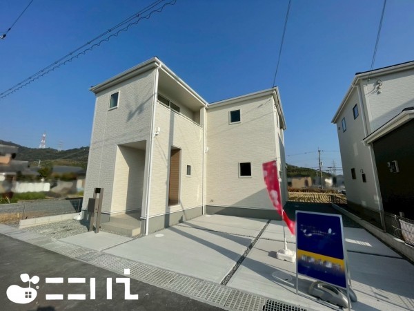 姫路市奥山、新築一戸建ての外観画像です