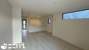 姫路市奥山、新築一戸建ての居間画像です