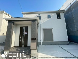 姫路市奥山、新築一戸建ての外観画像です