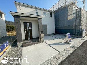 姫路市奥山、新築一戸建ての外観画像です