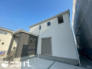 姫路市奥山、新築一戸建ての外観画像です