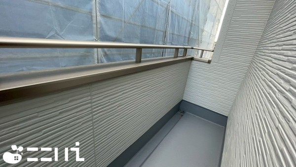 姫路市奥山、新築一戸建てのバルコニー画像です