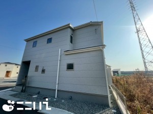 姫路市奥山、新築一戸建ての外観画像です