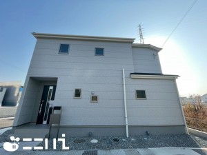 姫路市奥山、新築一戸建ての外観画像です