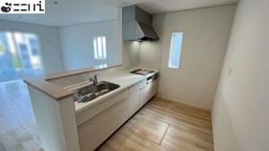 たつの市龍野町片山、新築一戸建てのキッチン画像です