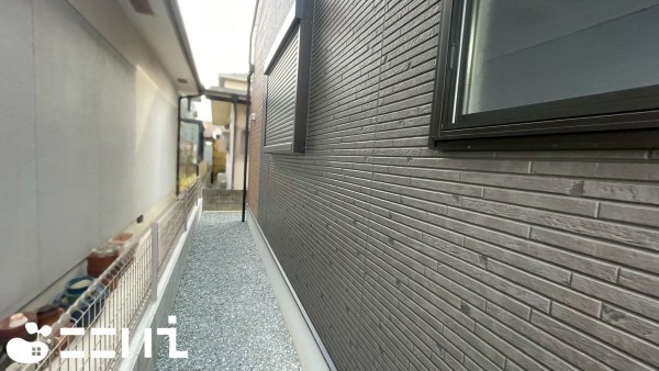 姫路市網干区坂上、新築一戸建ての外観画像です