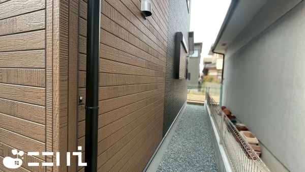 姫路市網干区坂上、新築一戸建ての外観画像です