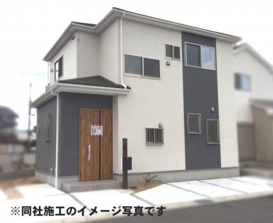 姫路市網干区坂上、新築一戸建ての外観画像です