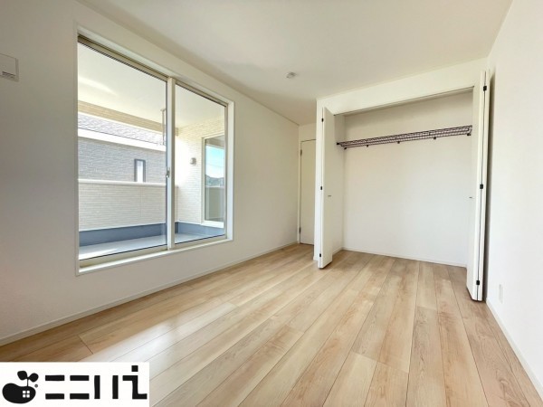 揖保郡太子町太田、新築一戸建ての寝室画像です