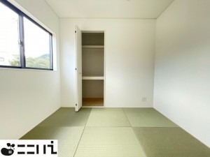 揖保郡太子町太田、新築一戸建ての居間画像です