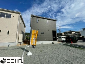 揖保郡太子町太田、新築一戸建ての外観画像です