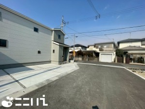 姫路市御立中、新築一戸建ての外観画像です