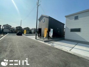 姫路市御立中、新築一戸建ての外観画像です