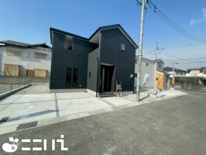 姫路市御立中、新築一戸建ての外観画像です