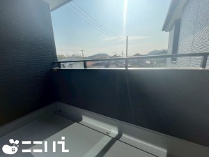 姫路市御立中、新築一戸建てのバルコニー画像です