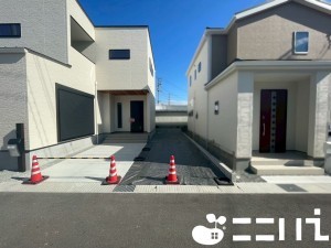姫路市北原、新築一戸建ての外観画像です