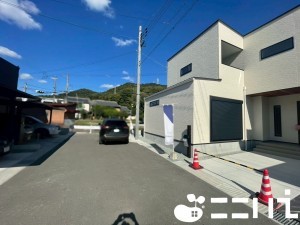 姫路市北原、新築一戸建ての外観画像です