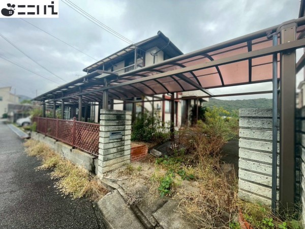 たつの市御津町中島、収益/事業用物件/住宅の前面道路を含む現地写真画像です