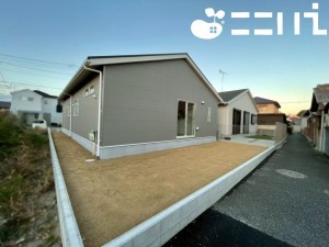 姫路市大津区天満、新築一戸建ての外観画像です