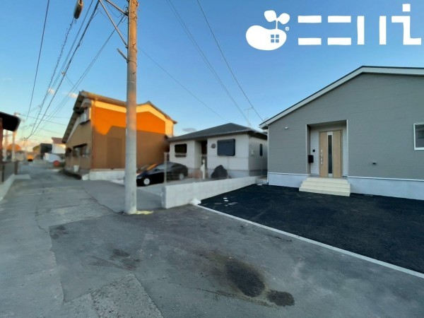 姫路市大津区天満、新築一戸建ての外観画像です