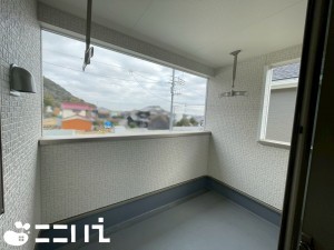 姫路市勝原区山戸、新築一戸建てのバルコニー画像です