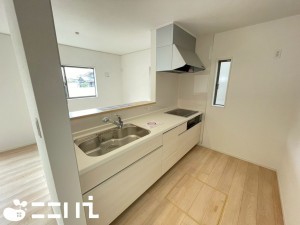 姫路市勝原区山戸、新築一戸建てのキッチン画像です