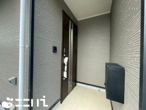 姫路市勝原区山戸、新築一戸建ての玄関画像です