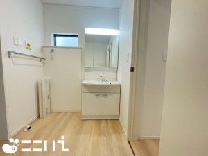 姫路市勝原区山戸、新築一戸建ての洗面画像です